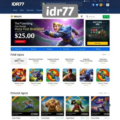 Mengenal Situs Game idr77 yang Populer di Kalangan Gamer Indonesia